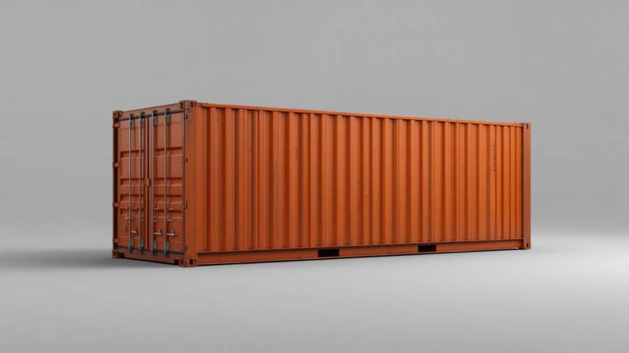 40ft dry standard shipping container for sale Dubai UAE (illustration)